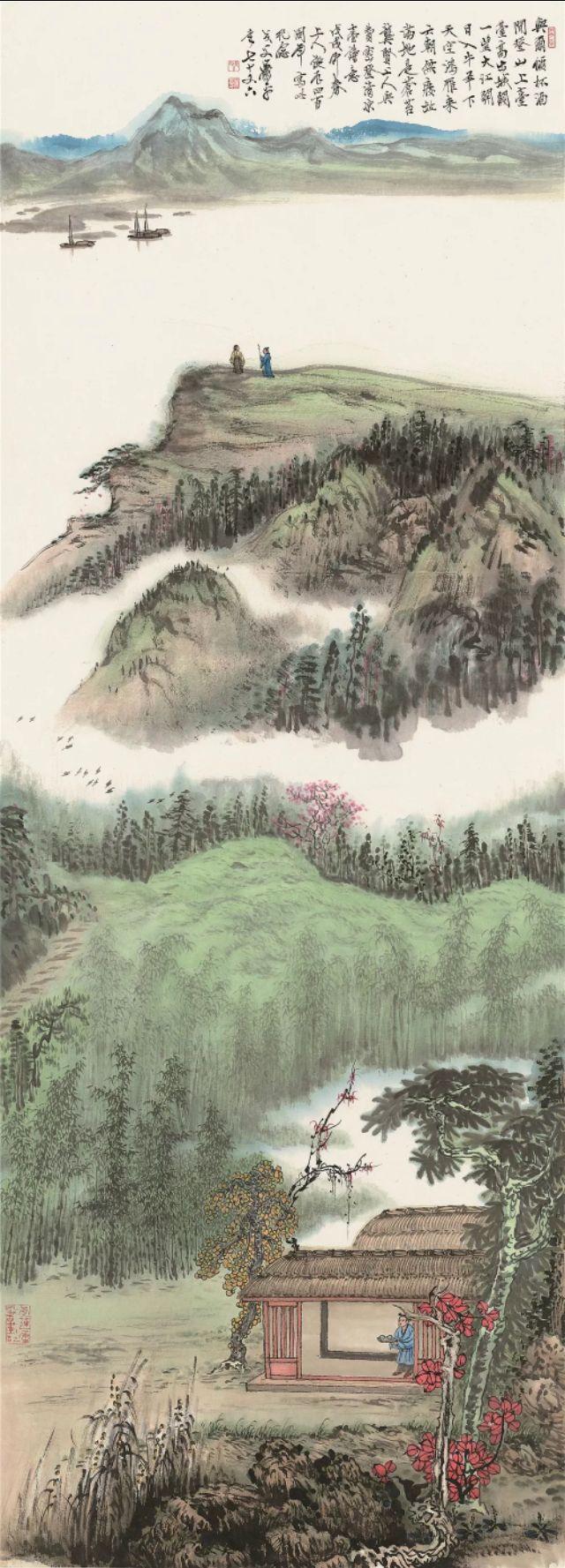 一个风格多样的画家——萧平