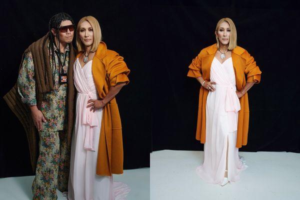 莫莉万圣节「复刻Met Gala红毯」　席琳狄翁一出场…网：以为本尊