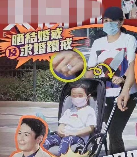 黎明女助手正式升级黎太，晒求婚及结婚钻戒，带三岁漂亮女儿出巡
