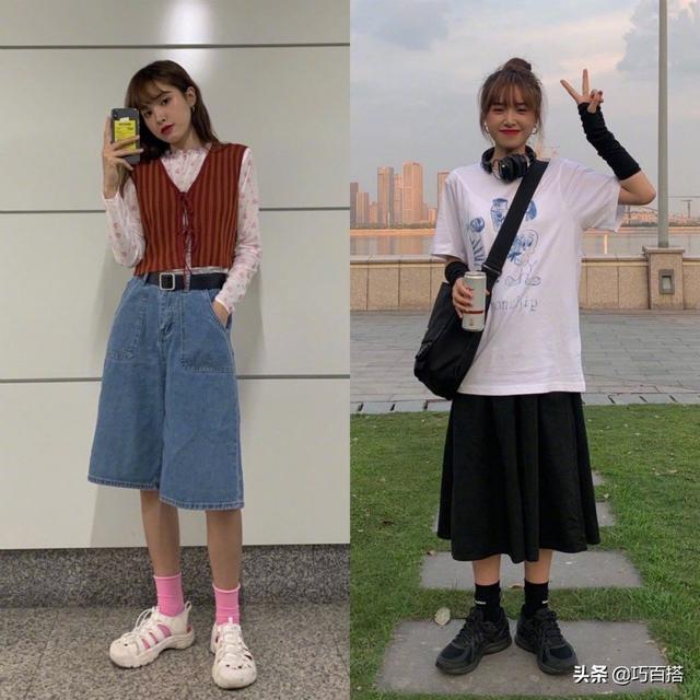 学生党怎么穿才好看？适合学生党的16套搭配示范，照着穿就够了