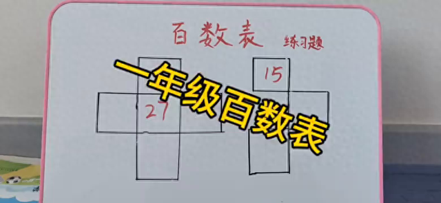 掌握百数表规律