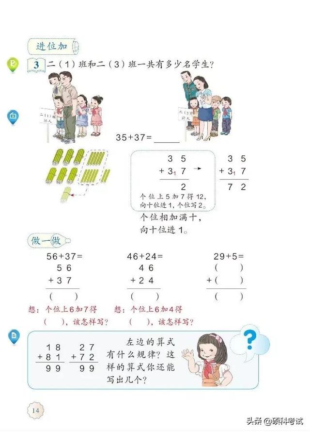 2021秋人教版数学二年级(上册)电子课本(高清版)