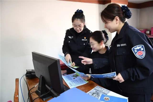 出入境警花入选2019年度“天津市最美女警”候选人