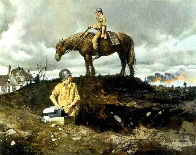 艺术家罗伯特·爱德华·麦金尼斯油画作品赏析