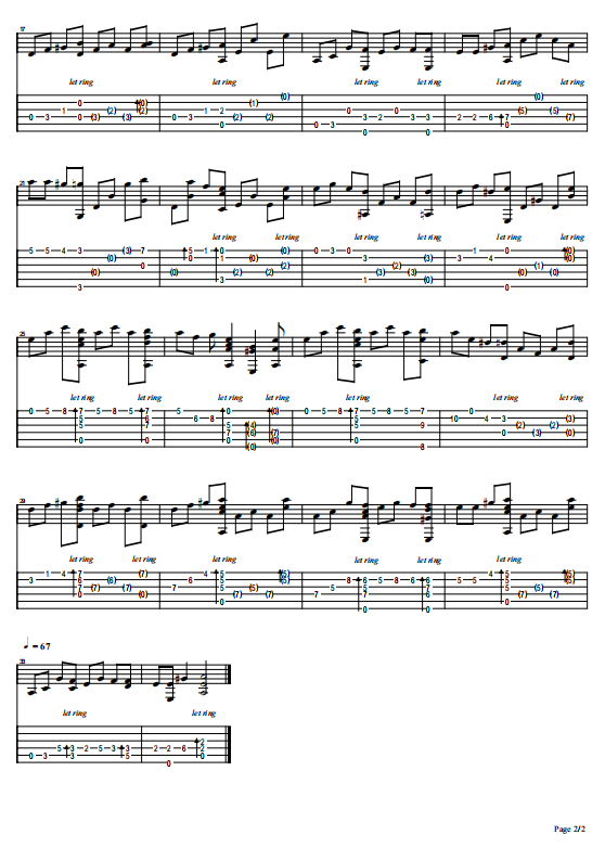 太好听，太动情！教父主题曲——《温柔的倾诉》，附吉他谱