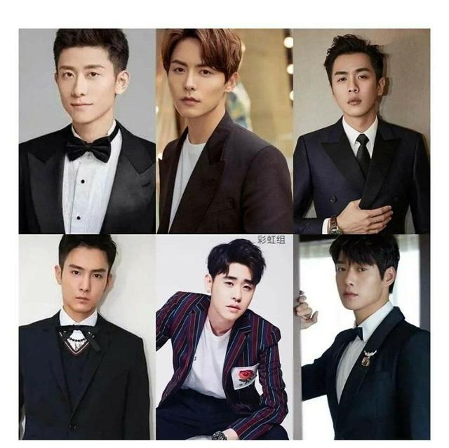 中国娱乐圈的36位男明星分成6个梯队你心里是这样分的吗