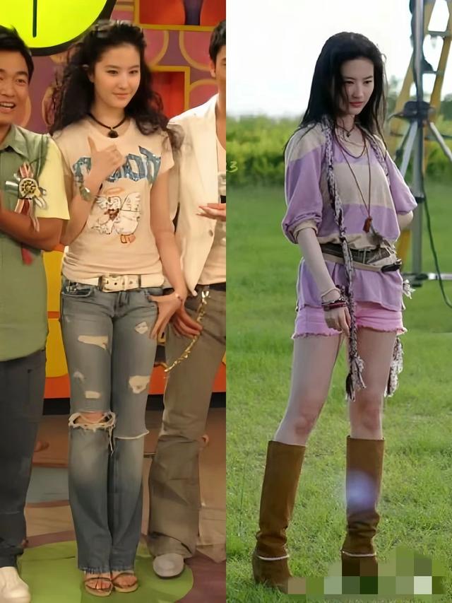 实在是忍不下去了,想插手下刘亦菲的穿搭