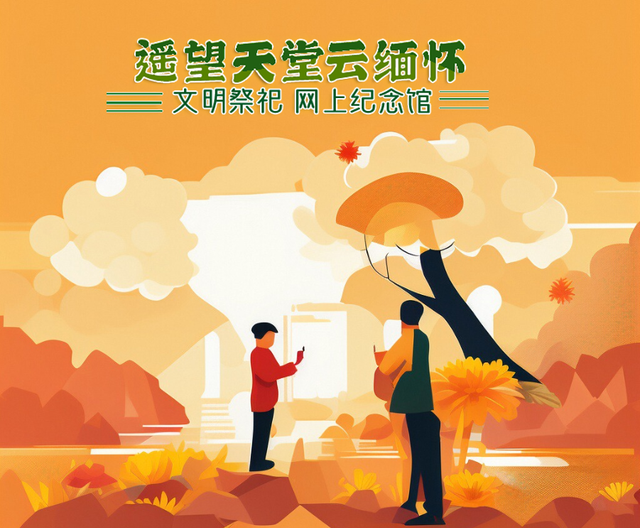 了解线上五七如何祭奠亲人,网络表达心中的哀思