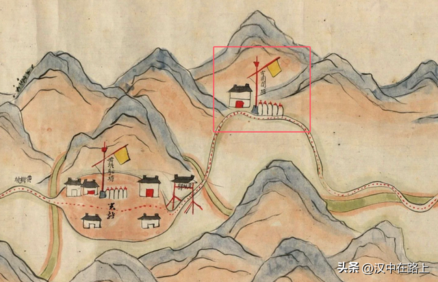 牢固关：宁强县城西南之名关