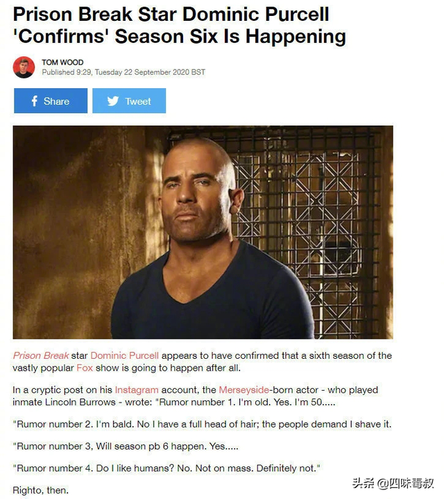 《越狱》重启,时隔15年再见“初恋”,凭什么要不离不弃?