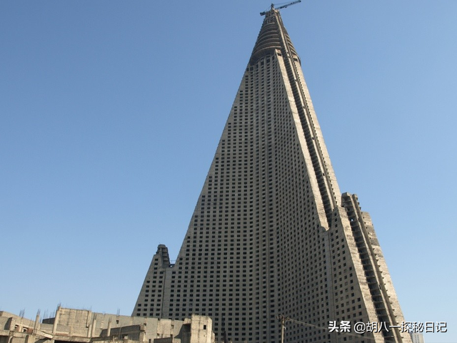 朝鲜建设了30年的柳京饭店，外形像太空船，为何至今没有营业？