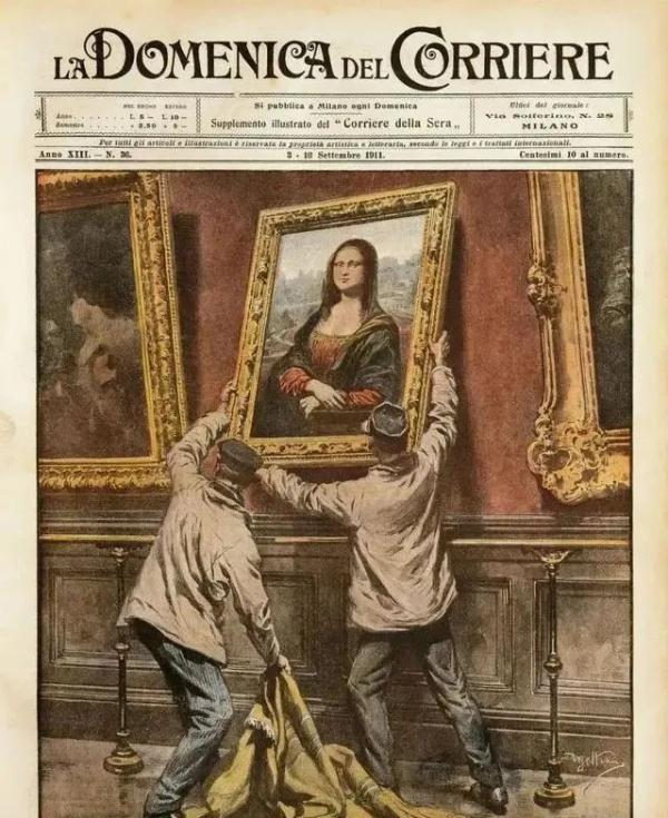 突发!达·芬奇名画《蒙娜丽莎》被人抹了蛋糕