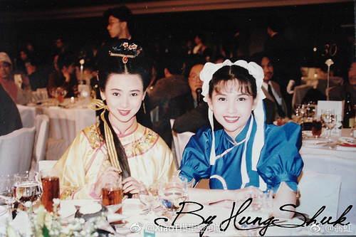 回忆杀！翁虹晒旧剧照 青涩美丽气质温柔