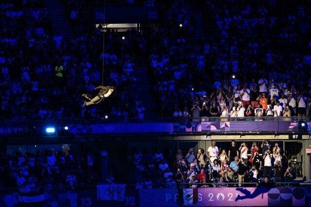 未来舞台上演“星际穿越之旅” 多图回顾巴黎奥运会闭幕式