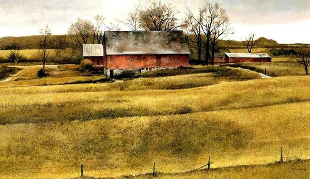 艺术家罗伯特·爱德华·麦金尼斯油画作品赏析