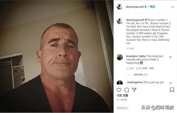 《越狱》重启,时隔15年再见“初恋”,凭什么要不离不弃?