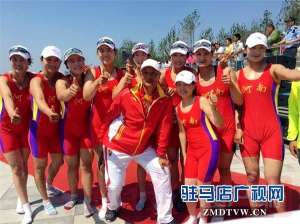 付曼(驻马店赛艇运动员付曼在第十三届全运会上摘金)