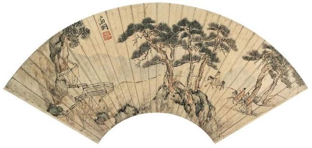 【古扇】夏天到了，纳凉时一起欣赏下这些古代扇画消消暑吧