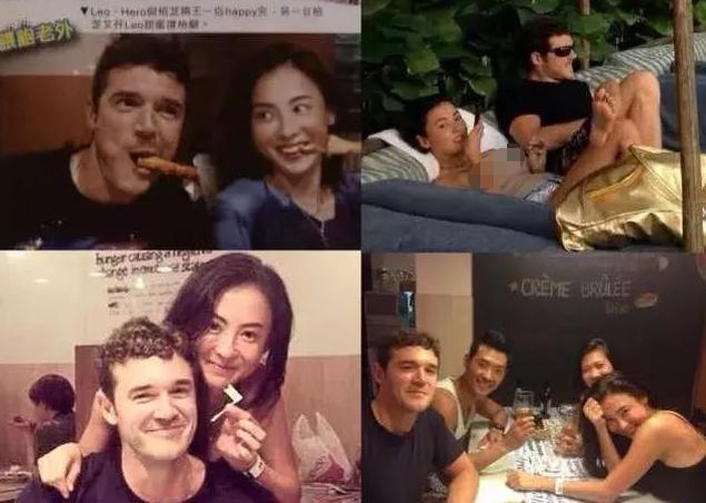 张柏芝母亲戴莎莉，年少怀孕，有过四段婚姻，曾经拍过三级片