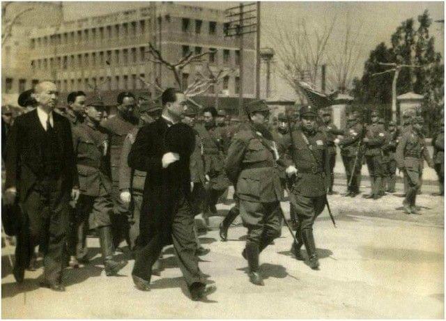 珍贵的老照片，汪精卫的那些汉奸头头