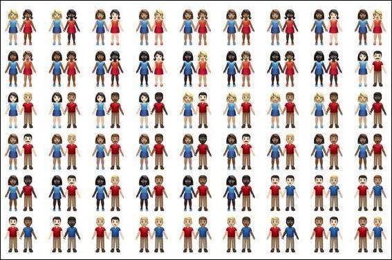 iOS上线“中性”表情，这下正确了吧？