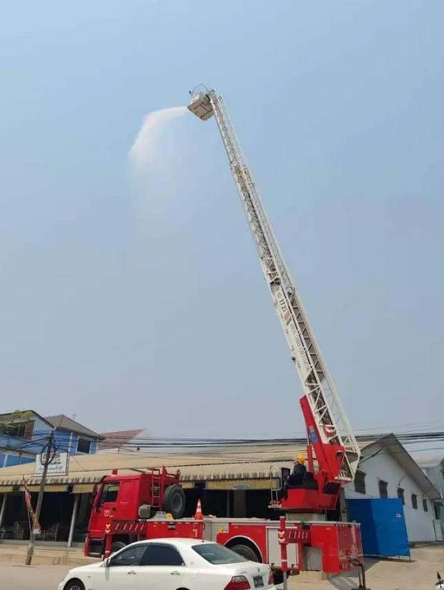 缅甸大其力空气污染严重,达到极差级别!当局开展紧急洒水行动