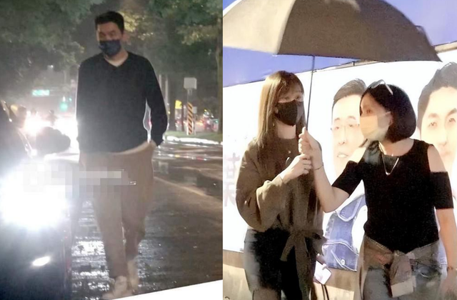 王心凌蓝蔚文疑似同居,男方开450万豪车夜出香闺,是豪门副总裁