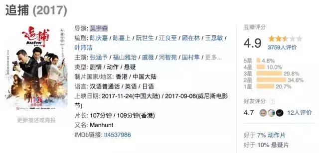 这新版《追捕》，还是不太行啊！