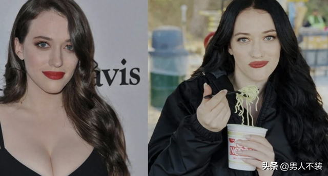破产姐妹凯特·戴琳斯(Kat Dennings)161,上围34D,身材全靠4招