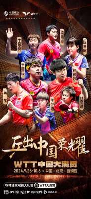 综艺大满贯(WTT中国大满贯来袭，咪咕“内容+科技+融合创新”打造乒乓盛宴)