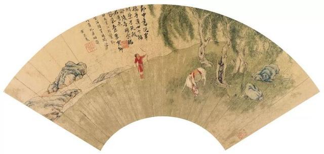 【古扇】夏天到了，纳凉时一起欣赏下这些古代扇画消消暑吧