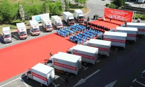 辽宁柏慧燕都食品有限公司举行“2023年度柏慧优秀经销商表彰大会暨授车仪式”活动