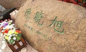 陈晓旭墓(“林妹妹”陈晓旭之墓：鲜花环绕，汉白玉雕像让人垂怜)
