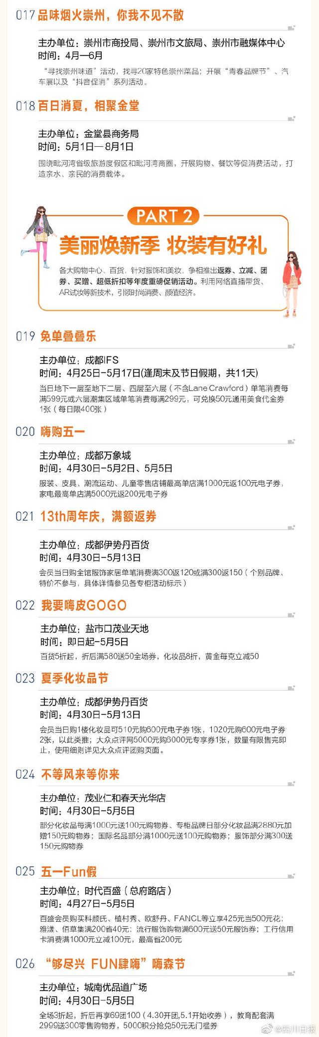 霸气超长版！成都商家给你的这些欺头，千万不能错过