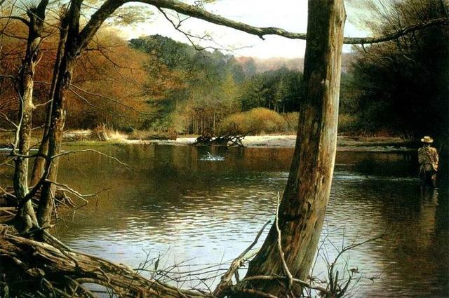 艺术家罗伯特·爱德华·麦金尼斯油画作品赏析