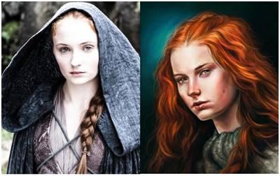 权力的游戏，28个主角在原著中的形象（你值得珍藏）