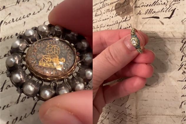 藏在剪贴簿中的故事:未婚夫失踪她珍藏求婚戒指70年