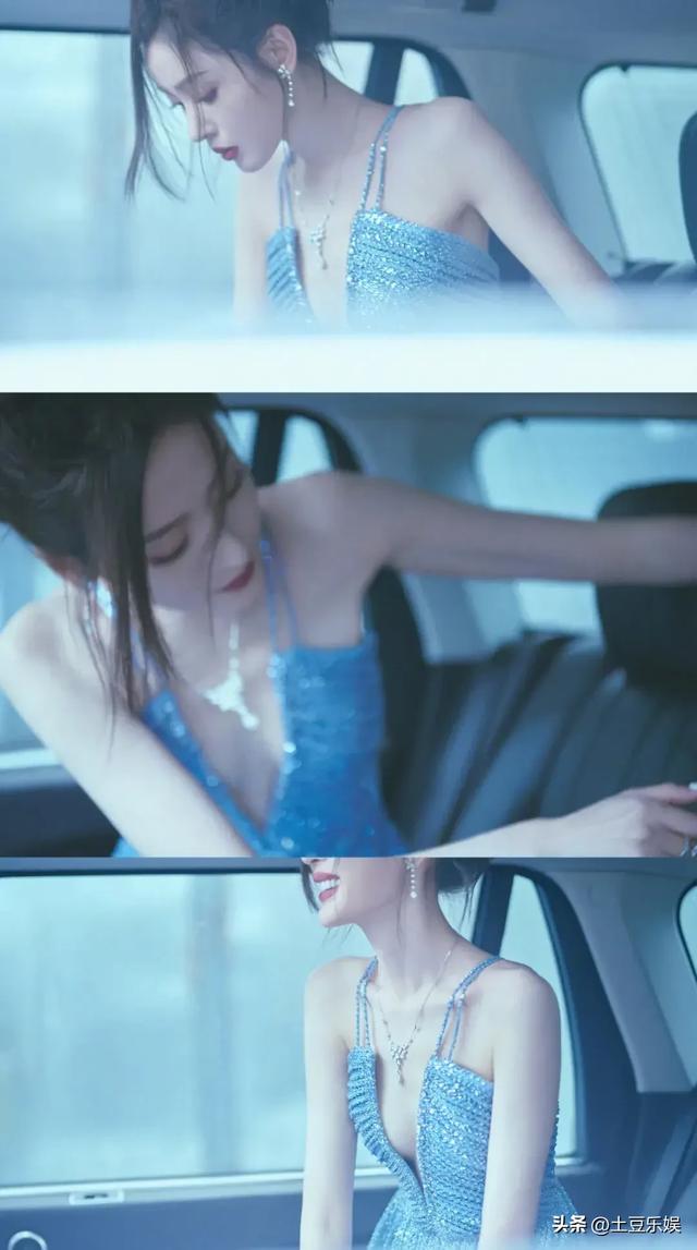 深藏不露!张天爱黑丝渔网袜加性感身材,太辣了!