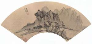 古风扇子(【古扇】夏天到了，纳凉时一起欣赏下这些古代扇画消消暑吧)