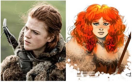 权力的游戏，28个主角在原著中的形象（你值得珍藏）