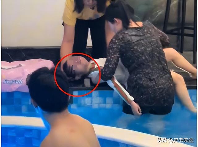 小女孩泳池溺水后续!面膜女侠身份被扒,当事人回应:非专业人士