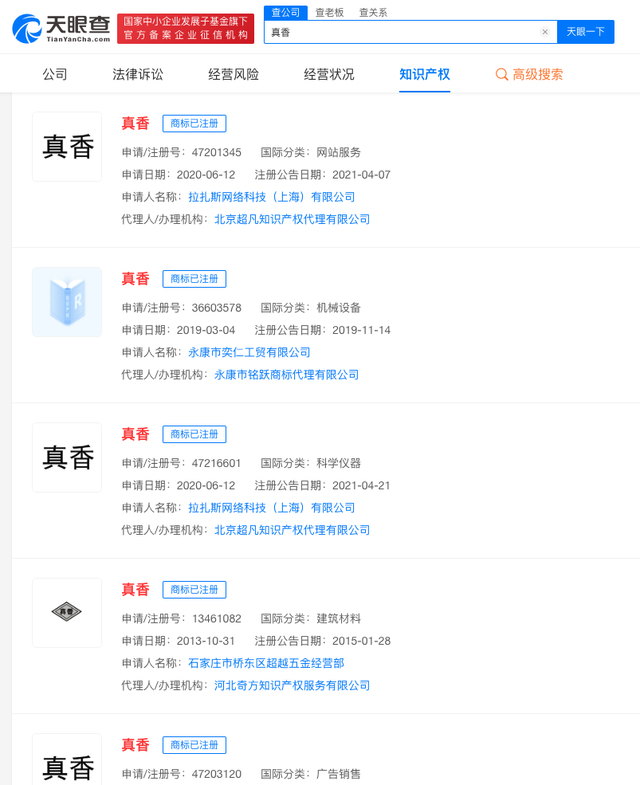 王境泽近期注销名下传媒公司,他靠“真香梗”年入百万,“真香”已被多方注册商标