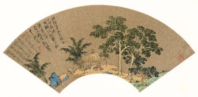 【古扇】夏天到了，纳凉时一起欣赏下这些古代扇画消消暑吧
