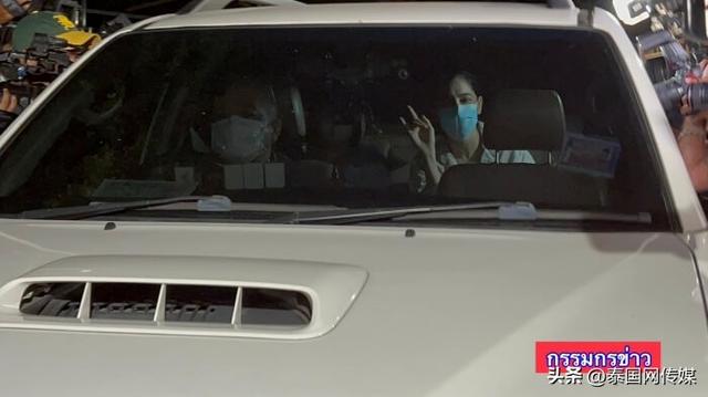 泰国知名女星Pinky保释出狱