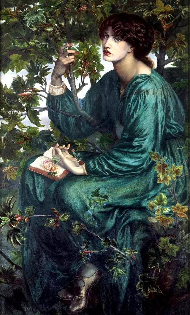 浅谈西方画家以1幅情色画风女性形体油画，隐喻人性的情爱与贪欲