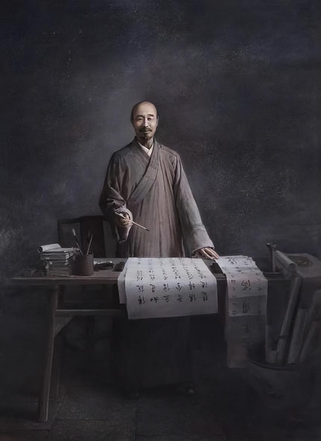 弘一遗字“悲欣交集”,是他对生死的参透,亦是他是否成佛的证明