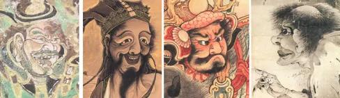 国画艺术家吴道子1200年前为保名誉，画神作地狱变相图