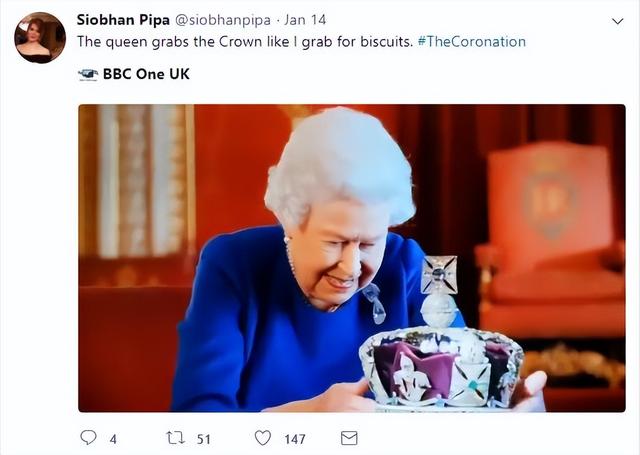 别低头，王冠会掉！18年女王吐槽1.28公斤的帝国王冠：会压断脖子