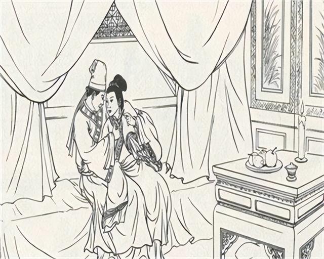 男子夜夜翻墙与女子幽会，事情败露，女子说：我怀孕了