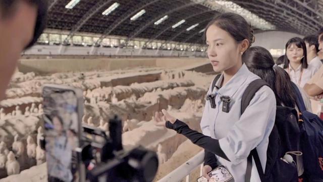 新华视点丨“95后”导游王钰：从秦俑讲述者到文化“摆渡人”